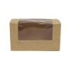 Fiesta Recyclable Bloomer Box with PET Window 70x125mm (500 Pack)