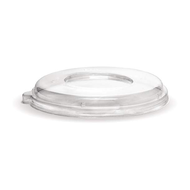 BioPak PLA Lids for BioPak BioCane 800-1180ml 24-40oz Bowls (400 Pack) BioPak PLA Lids for BioPak BioCane 800-1180ml 24-40oz Bowls (400 Pack)