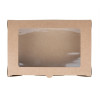 Fiesta Compostable Salad Boxes with PLA Windows 1600ml (200 Pack)