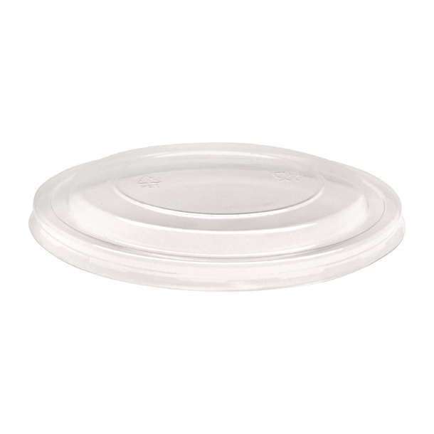 Biopak PET Lid for Kraft BioBowl 500-1000ml (400 Pack)