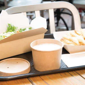 Fiesta Recyclable Soup Container 340ml (500 Pack)