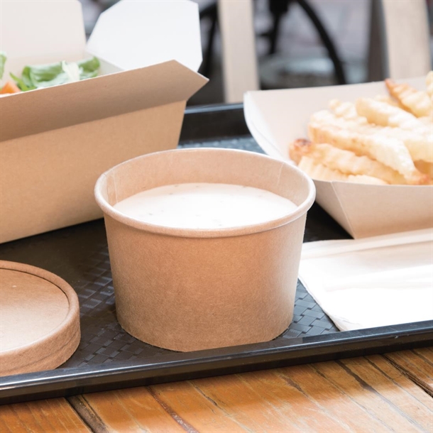 Fiesta Compostable Soup Container 225ml (500 Pack) Fiesta Compostable Soup Container 225ml (500 Pack)