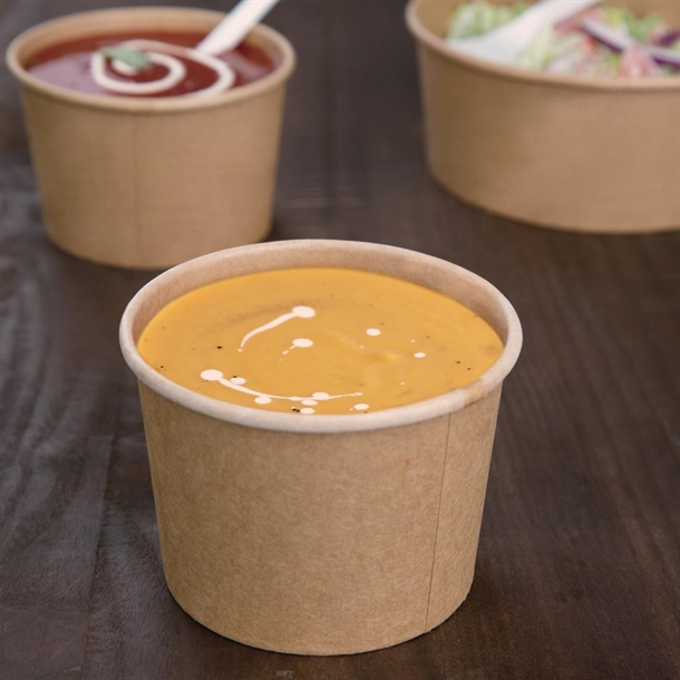 Fiesta Compostable Soup Container 340ml (500 Pack)