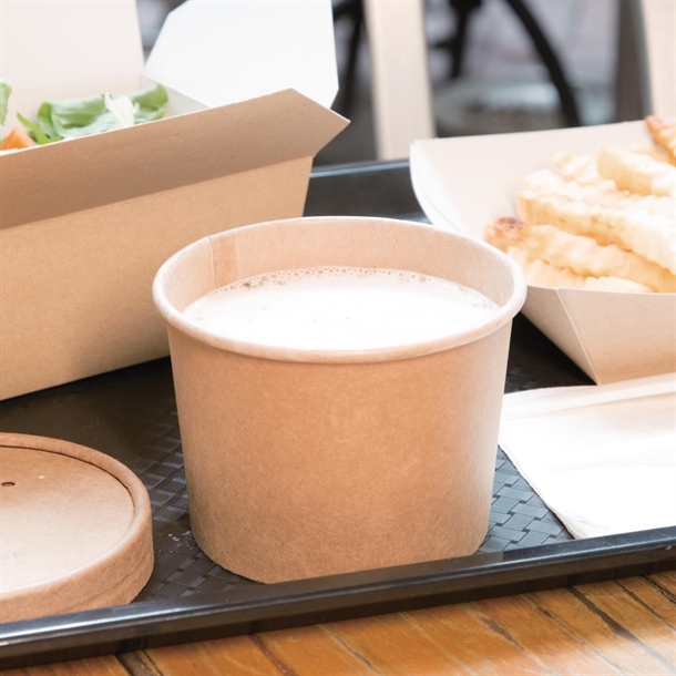Fiesta Compostable Soup Container 340ml (500 Pack)