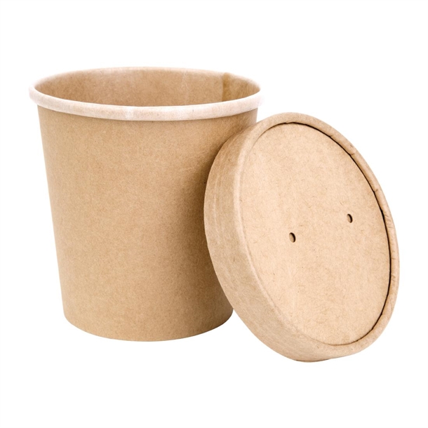 Fiesta Recyclable Soup Container 455ml (500 Pack)