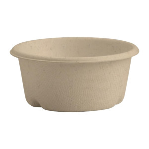 BioPak BioCane Natural Sauce Cups - 60ml  (Pack 1000)