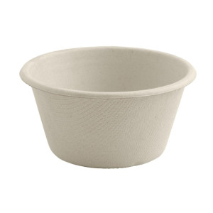 BioPak Base Sauce Containers Natural - 120ml (Pack 1000)