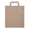 Fiesta Compostable Recycled Brown Paper Carrier Bags Large (250 Pack)