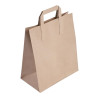 Fiesta Compostable Recycled Brown Paper Carrier Bags Large (250 Pack)