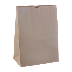 Detpak #20 SOS Brown Paper Bag (250 Pack)