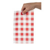 Red Gingham Greaseproof Paper 310mm Red Gingham Greaseproof Paper 310mm