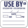 Hygiplas Removable Use By Labels (1000 Pack)