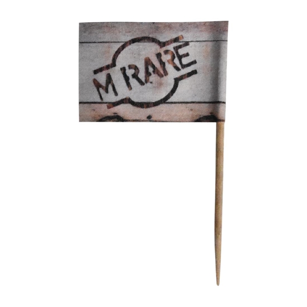 Bamboo Steak Markers - Medium Rare (Pack 200)