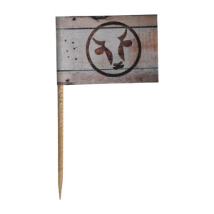 Bamboo Steak Markers - Rare (Pack 200)