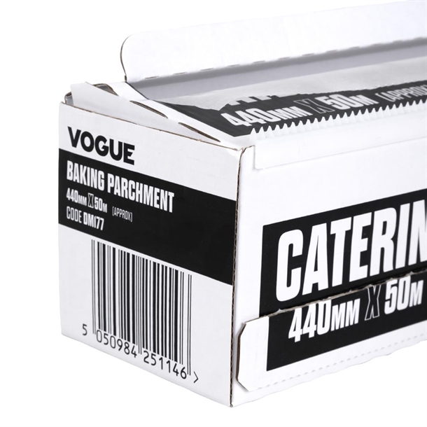 Vogue Baking Parchment 50m x 440mm Vogue Baking Parchment 50m x 440mm