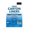 Bastion HDPE Carton Liner Blue 640x640x390mm (100 Pack)