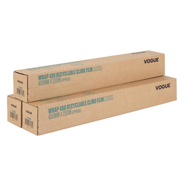 Vogue Wrap450 Eco Cling Film Refill (3 Pack) Vogue Wrap450 Eco Cling Film Refill (3 Pack)