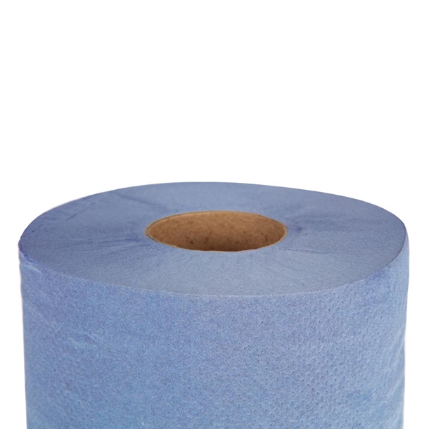 Jantex Centrefeed Blue Roll Paper Towels (6 Pack)
