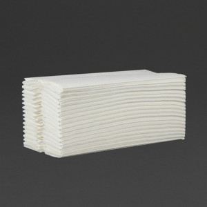 Jantex C Fold White Hand Towels