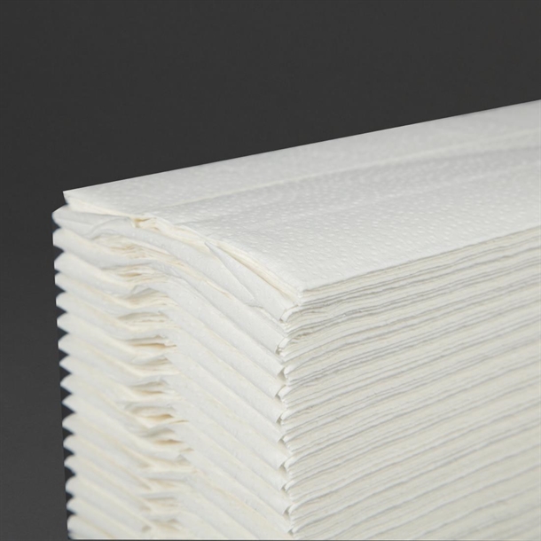 Jantex C Fold White Hand Towels