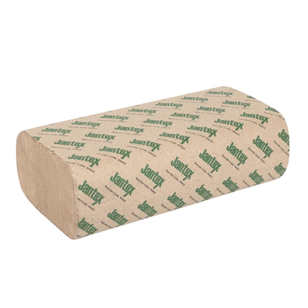 Jantex Green 100% Recycled Z Fold Hand Towels 2ply (2250 Sheets) Jantex Green 100% Recycled Z Fold Hand Towels 2ply (2250 Sheets)