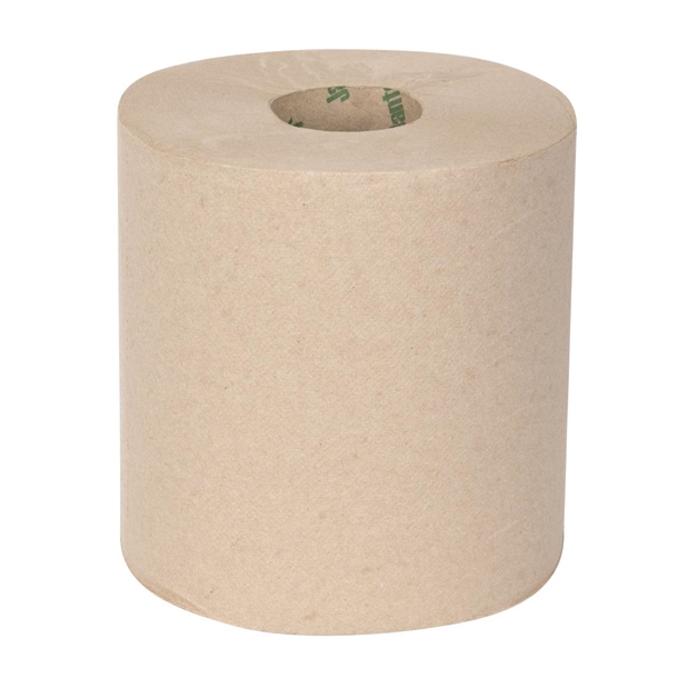 Jantex Green 100% Recycled Centre Feed Roll 2ply 120m (6 Pack)