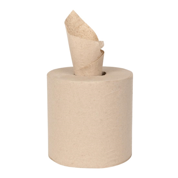 Jantex Green 100% Recycled Centre Feed Roll 2ply 120m (6 Pack)