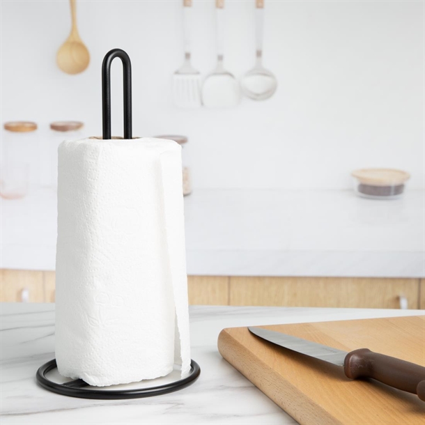 Jantex Kitchen Roll Holder Black Jantex Kitchen Roll Holder Black