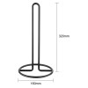 Jantex Kitchen Roll Holder Black Jantex Kitchen Roll Holder Black