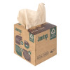 Jantex Green 100% Recycled Facial Tissue Cube 100 Sheets (36 Pack)