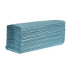 Jantex C Fold Hand Towels Blue 1-Ply (12 Pack) Jantex C Fold Hand Towels Blue 1-Ply (12 Pack)