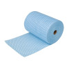 Nisbets Essentials Non-Woven Cloth Blue (Roll of 300 Sheets)