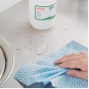 Nisbets Essentials Non-Woven Cloth Blue (Roll of 300 Sheets)
