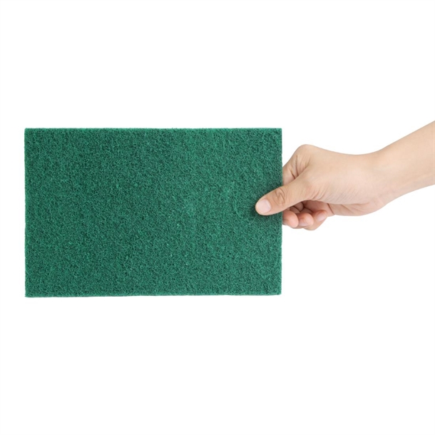 Jantex Green Scourer Pads Large (10 Pack) Jantex Green Scourer Pads Large (10 Pack)