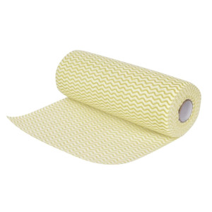 Jantex Non Woven Cloths Yellow (Roll of 100 Sheets)