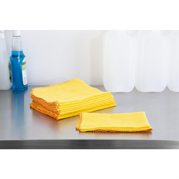 Jantex Yellow Duster Cloths (10 Pack) Jantex Yellow Duster Cloths (10 Pack)