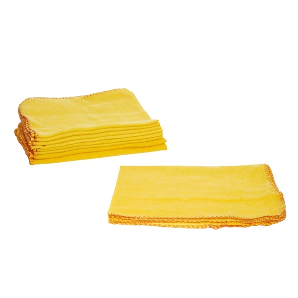 Jantex Yellow Duster Cloths (10 Pack) Jantex Yellow Duster Cloths (10 Pack)