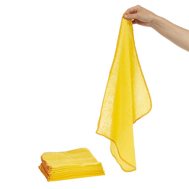 Jantex Yellow Duster Cloths (10 Pack) Jantex Yellow Duster Cloths (10 Pack)