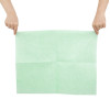 Jantex Heavy Duty Non-Woven Cloths Green (25 Pack)