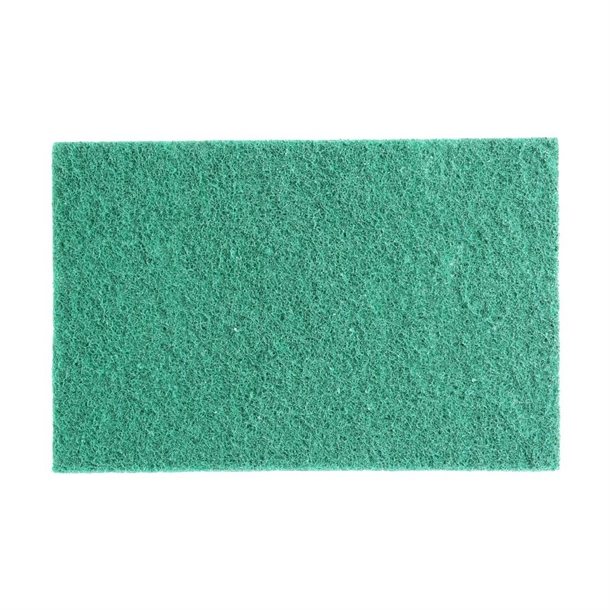 Jantex Green 100% Recycled Scouring Pads 228x152mm (10 pack)