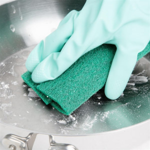 Jantex Green 100% Recycled Scouring Pads 228x152mm (10 pack) Jantex Green 100% Recycled Scouring Pads 228x152mm (10 pack)