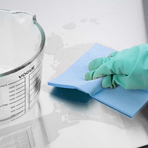 Jantex Sponge Cleaning Cloths - Blue (10 pack) Jantex Sponge Cleaning Cloths - Blue (10 pack)
