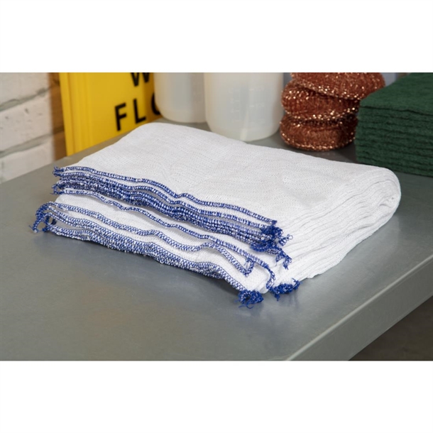 Jantex Dish Cloths Blue 10 Pack Jantex Dish Cloths Blue 10 Pack