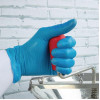 Vogue Powder Free Blue Vinyl Gloves