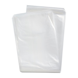 Jantex Kitchen Tidy Food Safe Garbage Bags Clear 27Ltr (50 Pack)