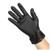 Hygiplas Vinyl Black Powder Free Gloves Hygiplas Vinyl Black Powder Free Gloves