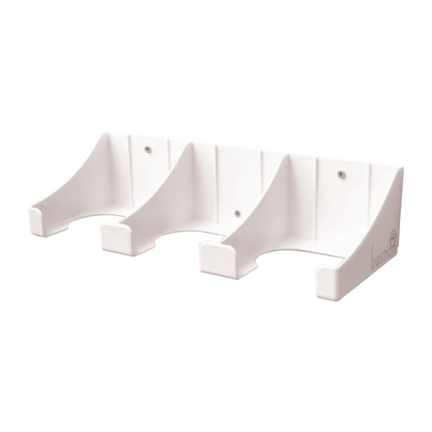 Triple Progenics Glove Dispenser Wall Bracket - White Triple Progenics Glove Dispenser Wall Bracket - White