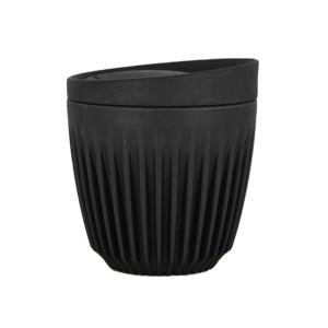 HuskeeCup Cup with Lid 228ml Charcoal (Single)