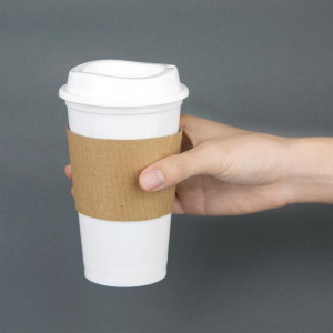 Olympia Polypropylene Reusable Coffee Cups 450ml (25 Pack)