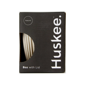 HuskeeCup Cup with Lid 235ml Natural (Single)